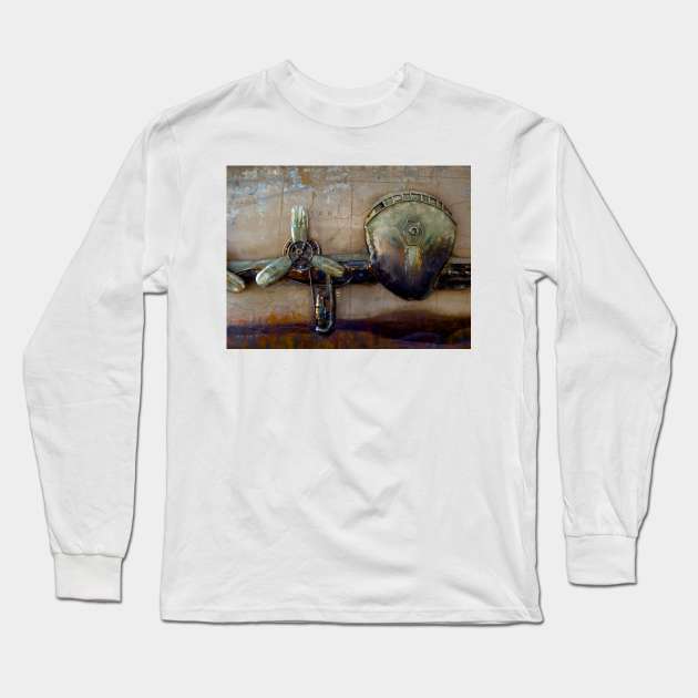 Airplane Propellers Long Sleeve T-Shirt by Ali Kasap